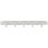 Organizador de cables Lanberg AK-1701-S 1U 19" 5 soportes Steel Gris RAL7035