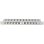 Organizador de cables 1U Lanberg AK-1704-S acero 19" gris RAL7035 rack accesorios