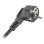 PDU Lanberg PDU-05E-0200-BK 1U Orizzontale Alluminio Nero 5 Prese Tipo E 16A 4000W