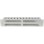 Organizador de cables Lanberg AK-1705-S 2U 19" acero gris RAL7035 con tapón y tornillos M6