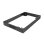 Peana para rack Lanberg CK01-68-B 600x800mm acero negro RAL9004 para armario 19"