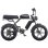 Bici elettrica ENGWE M1 Motore 48V 250W Pneumatici 20x4.0 Freni a disco idraulici Nero