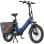 Bicicleta eléctrica ENGWE LE20 250W 20" doble batería 48V38.4AH frenos hidráulicos azul
