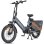 Vélo électrique ENGWE LE20 250 W 48 V 19,2 Ah avec freins hydrauliques et application Gris