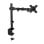 Nilox Soporte de Brazo para un Monitor de hasta 32" Max 8Kg VESA 100x100/75x75 Negro