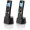 Teléfono DECT Motorola inalámbrico negro para mayores con altavoz y pantalla 1.6?