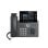 Grandstream GRP2616 Telefono IP WiFi Bluetooth 6 linee 2x Gigabit Schermo a colori da 4,3" Nero