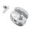 Auriculares JBL inalámbricos Bluetooth 5.3 con Cancelación de Ruido True Wireless Blanco Transparente