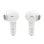 Auriculares JBL inalámbricos Bluetooth 5.3 True Wireless con micrófono y control táctil, blancos