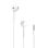Auriculares Apple com fio com microfone e controlo de volume, jack 3,5 mm, branco