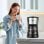 Cafetera de filtro Ufesa Capriccio 12 Delux 1,2L 680W jarra cristal filtro permanente