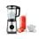 Batidora de vaso Ufesa Rock Crystal 1800W 1,75L digital acero inoxidable pica-hielo