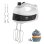 Batedeira manual Ufesa Versa BV4660 500W 5 velocidades, preta/branca