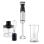 Batidora de inmersión Ufesa 70105980 1500W Turbo 4 cuchillas acero Capacidad 0,7L Negro/Inox