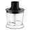 Batidora de inmersión Ufesa 70105980 1500W Turbo 4 cuchillas acero Capacidad 0,7L Negro/Inox