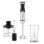 Batidora de inmersión Ufesa 70105980 1500W Turbo 4 cuchillas acero Capacidad 0,7L Negro/Inox