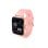 Smartwatch Denver SWC-363 Bluetooth 5.0 Pantalla táctil Monitor Salud Rosa
