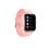 Smartwatch Denver SWC-363 Bluetooth 5.0 Pantalla táctil Monitor Salud Rosa