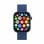 Denver SW-XYZ Bluetooth AMOLED Smartwatch 1,85″ Bildschirm Gesundheit Multisport Blau
