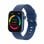 Denver SW-XYZ Bluetooth AMOLED Smartwatch 1,85″ Bildschirm Gesundheit Multisport Blau