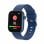 Denver SW-XYZ Bluetooth AMOLED Smartwatch 1,85″ Bildschirm Gesundheit Multisport Blau