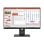 Monitor Lenovo ThinkVision T27-40 27" FullHD 120Hz LED USB 3.2 VESA Regolazione altezza Nero