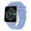 Trevi T-FIT 201 A Smartwatch AMOLED touch con cinturino blu