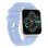 Trevi T-FIT 201 A Smartwatch AMOLED touch con cinturino blu