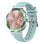 Smartwatch Trevi IP67 Bluetooth 5.0 Altavoz Sensor Cardíaco Verde Metálico Resistente al Agua