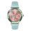 Smartwatch Trevi IP67 Bluetooth 5.0 Altavoz Sensor Cardíaco Verde Metálico Resistente al Agua