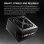 Alimentation Gamdias 450 W à haut rendement énergétique Helios M1, noire, multi-connecteurs