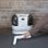 Prixton AquaClean 500 W Nass-/Trocken-Schlittenstaubsauger, verstellbarer Sprühstrahl, 5,4 m
