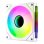 Ventilateur supplémentaire Aerocool Phantom M-3 12 PWM ARGB 120 mm ARGB blanc avec contrôle PWM