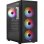 Aerocool Designer ARGB Torre Midi ATX com 4x Ventoinhas e Frontal Mesh Preta