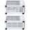 Caja Jonsbo D41 MESH Blanco ATX MicroATX Mini-ITX Acero Ventilación Gaming