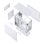 Caja Jonsbo D41 MESH Blanco ATX MicroATX Mini-ITX Acero Ventilación Gaming