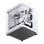 Caja PC Jonsbo TK-1 2.0 Blanca Mini Tower Acero Vidrio Templado ITX Micro ATX
