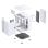 Caja PC Jonsbo TK-1 2.0 Blanca Mini Tower Acero Vidrio Templado ITX Micro ATX