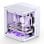 Caja PC Jonsbo TK-1 2.0 Blanca Mini Tower Acero Vidrio Templado ITX Micro ATX