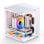 Caja PC Jonsbo TK-1 2.0 Blanca Mini Tower Acero Vidrio Templado ITX Micro ATX
