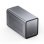 Tour Jonsbo N1 Mini ITX Gris Aluminium Acier SFX Bureau à domicile