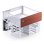 Caja PC Jonsbo N4 WHITE Micro Torre Blanco ITX micro ATX Acero Madera Gaming