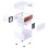 Caja PC Jonsbo N4 WHITE Micro Torre Blanco ITX micro ATX Acero Madera Gaming