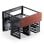 Caja Micro Torre Jonsbo N4 Black Acero Madera Negro ITX Micro ATX SFX