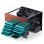 Caja Micro Torre Jonsbo N4 Black Acero Madera Negro ITX Micro ATX SFX