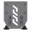 Moza Racing AS004 Tischklemme, schwarzer Stahl, 145 mm Basis AB9 FFB
