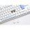 Teclado Mecânico Ducky One 3 Classic Full-Size Hot-Swap RGB MX-Red Branco