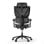 Cadeira ergonómica ACGAM CG-5245M, preta, sensor de peso, apoio lombar 3D/2D, 136 kg