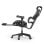 Cadeira ergonómica ACGAM CG-5245M, preta, sensor de peso, apoio lombar 3D/2D, 136 kg