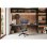 Silla Sense7 Sopty Malla Técnica Negro, Reposabrazos Ajustables y Ruedas 60mm